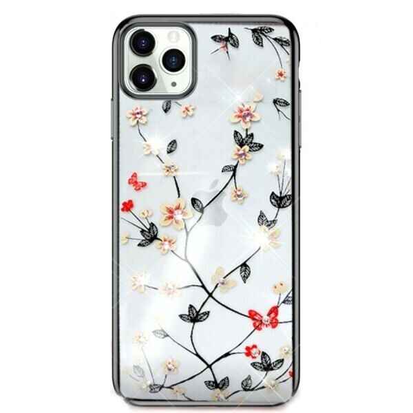 

Пластиковый чехол SULADA Blooms Series для Apple iPhone 12 Pro Max - Black
