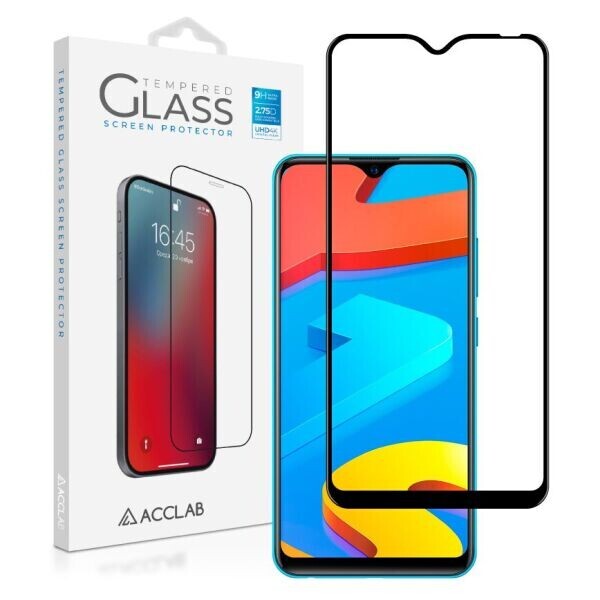 

Защитное стекло ACCLAB Full Glue для VIVO Y1s - Black