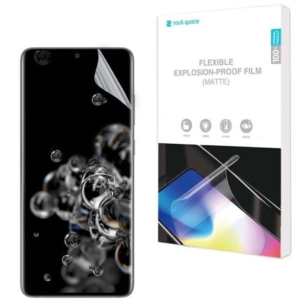 

Антибликовая пленка на экран RockSpace Explosion-Proof Matte для Samsung Galaxy S20 Ultra (G988)