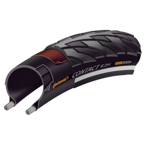 

Покрышка Continental Contact Plus Travel black/black reflex wire 700 X 28C | 28 X 1 5/8 X 1 1/8 (101317)