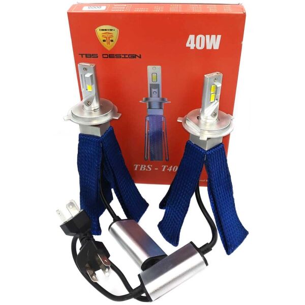 

Светодиодные лампы LED TBS Design T40 G-XP H4 6500k 8000Lm 40w 12-24v