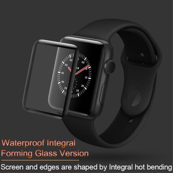 

Защитное стекло IMAK 3D Curved Full Covering для Apple Watch 42 mm - Black