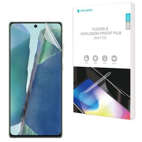 

Антибликовая пленка на экран RockSpace Explosion-Proof Matte для Samsung Galaxy Note 20 (N980)