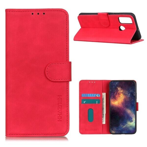 

Чехол-книжка KHAZNEH Retro Wallet для OPPO A53 - Red