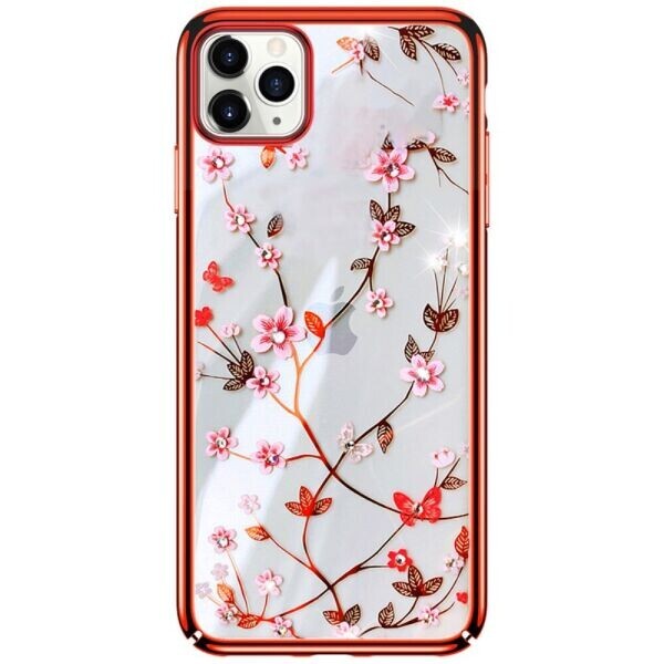 

Пластиковый чехол SULADA Blooms Series для Apple iPhone 12 mini - Red