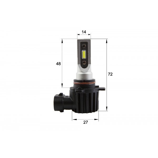

Светодиодные лампы Sho Me F3 HIR2 (9012) 20W (пара) (59773)
