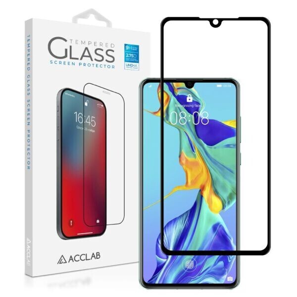 

Защитное стекло ACCLAB Full Glue для Huawei P30 - Black