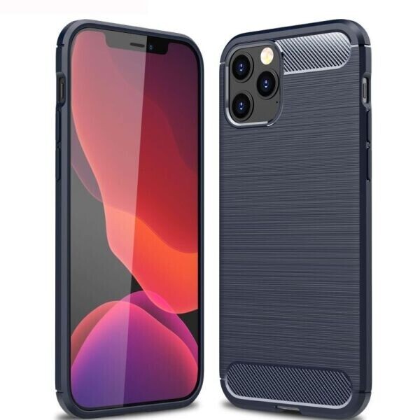

Защитный чехол UniCase Carbon для Apple iPhone 12 Pro Max - Blue