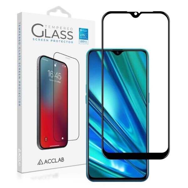 

Защитное стекло ACCLAB Full Glue для OPPO A5S - Black