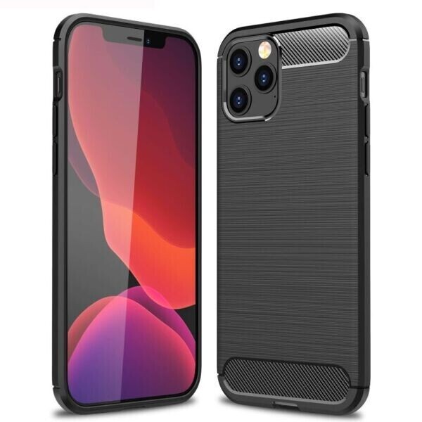 

Защитный чехол UniCase Carbon для Apple iPhone 12 Pro Max - Black