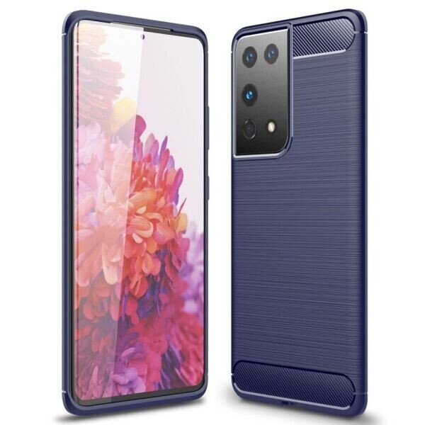 

Защитный чехол UniCase Carbon для Samsung Galaxy S21 Ultra - Blue
