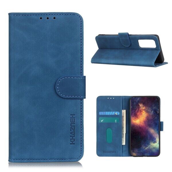 

Чехол-книжка KHAZNEH Retro Wallet для Xiaomi Mi 10T / Mi 10T Pro - Blue