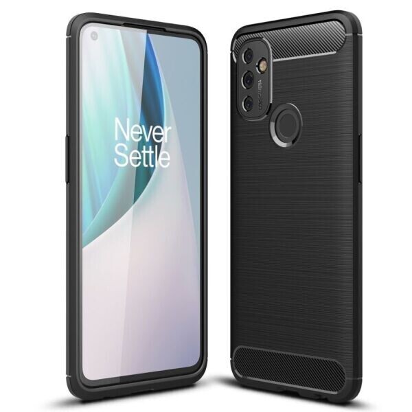 

Защитный чехол UniCase Carbon для OnePlus Nord N100 - Black