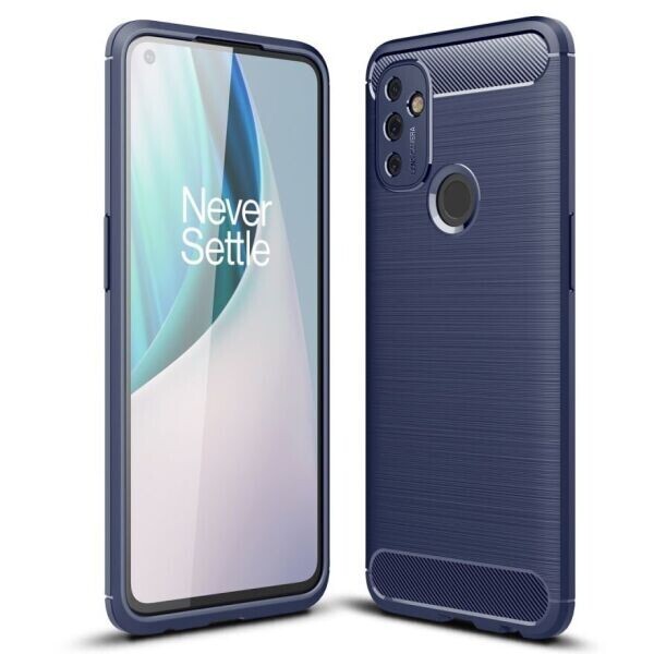 

Защитный чехол UniCase Carbon для OnePlus Nord N100 - Blue