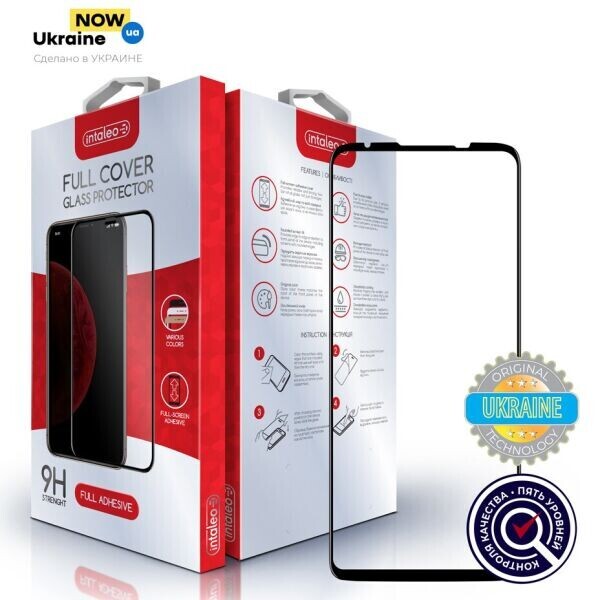 

Защитное стекло Intaleo Full Glue для Motorola Moto G9 Plus - Black