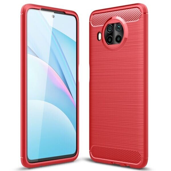 

Защитный чехол UniCase Carbon для Xiaomi Mi 10T Lite - Red