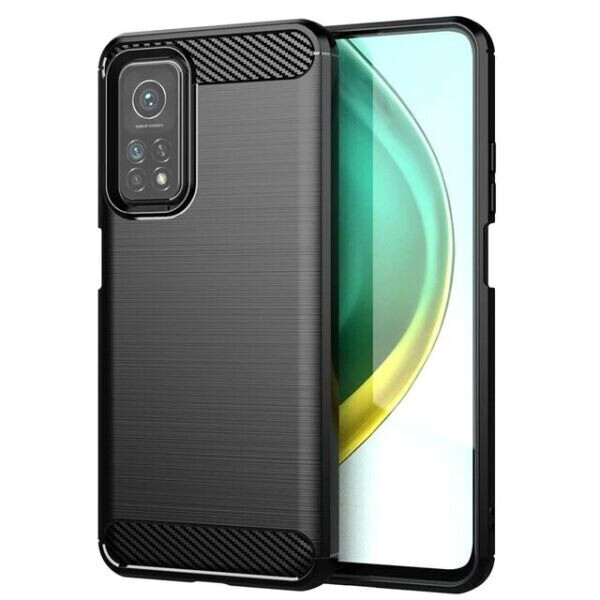 

Защитный чехол UniCase Carbon для Xiaomi Mi 10T / Mi 10T Pro - Black