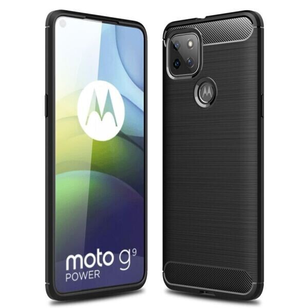 

Защитный чехол UniCase Carbon для Motorola Moto G9 Power - Black