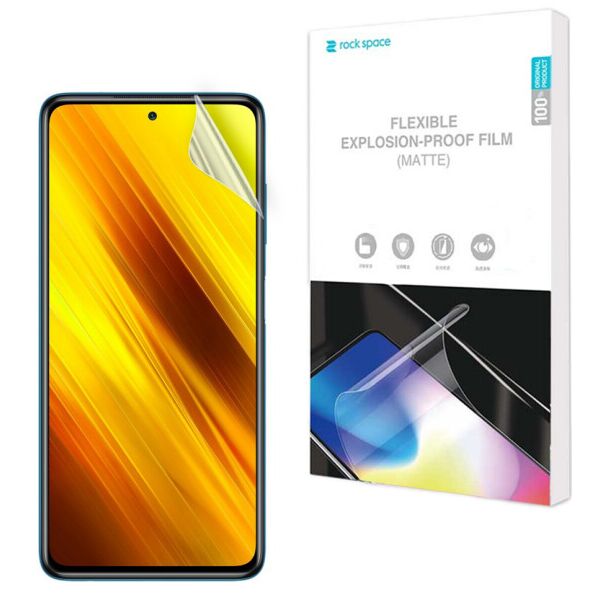 

Антибликовая пленка на экран RockSpace Matte для Xiaomi Poco X3