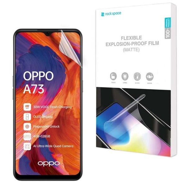 

Антибликовая пленка на экран RockSpace Explosion-Proof Matte для OPPO A73 (2020)