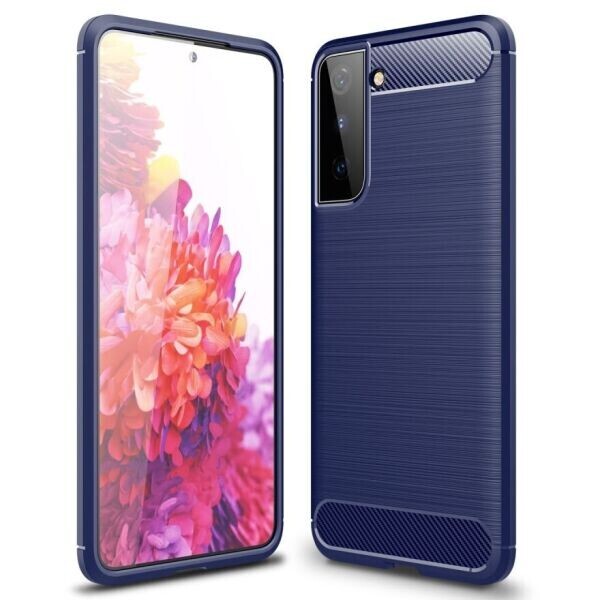 

Защитный чехол UniCase Carbon для Samsung Galaxy S21 - Blue