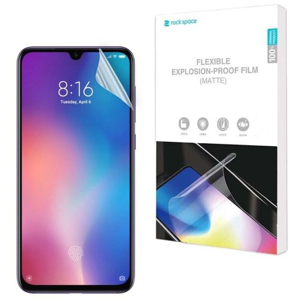 

Антибликовая пленка на экран RockSpace Explosion-Proof Matte для Xiaomi Mi 9 SE