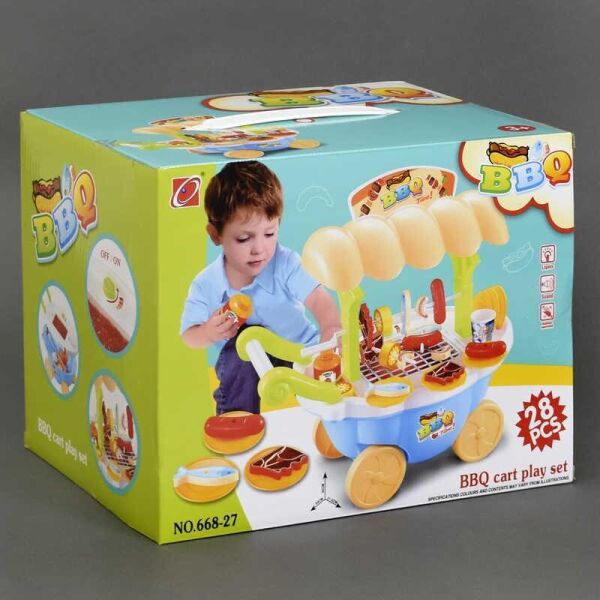 

Набор 668-27 барбекю (24) 28 деталей, свет, звук, в коробке