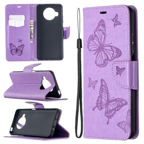 

Чехол-книжка UniCase Butterfly Pattern для Xiaomi Mi 10T Lite - Purple