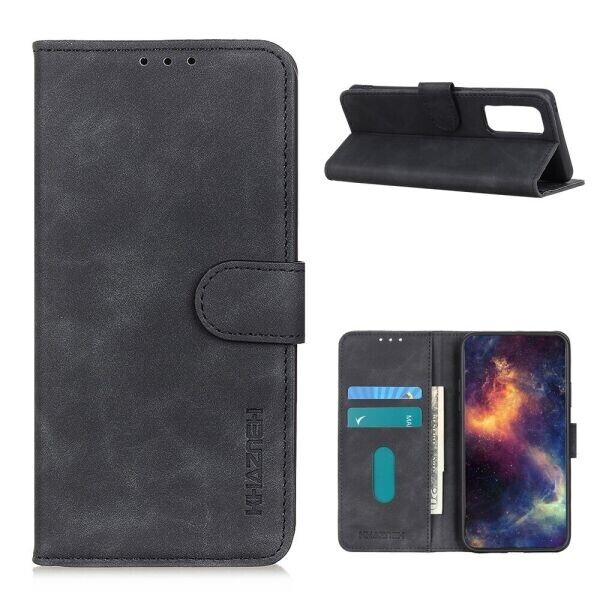 

Чехол-книжка KHAZNEH Retro Wallet для VIVO V20 SE - Black