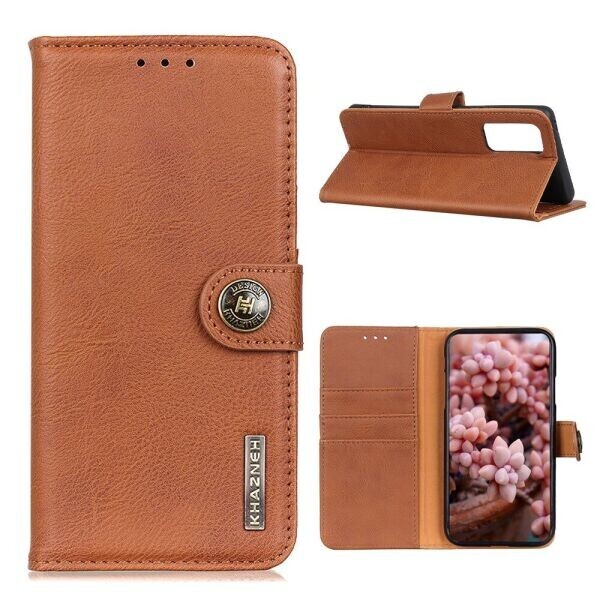 

Чехол-книжка KHAZNEH Wallet Cover для Xiaomi Mi 10T / Mi 10T Pro - Brown