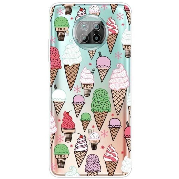 

Силиконовый (TPU) чехол Deexe Pretty Glossy для Xiaomi Mi 10T Lite - Ice Cream