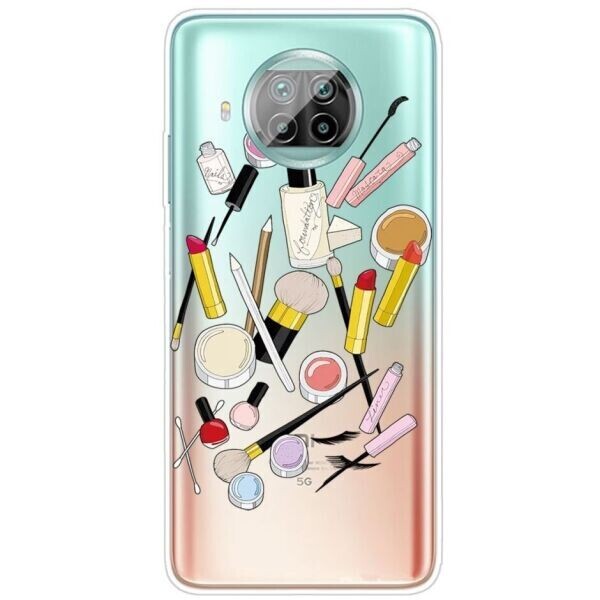 

Силиконовый (TPU) чехол Deexe Pretty Glossy для Xiaomi Mi 10T Lite - Makeups