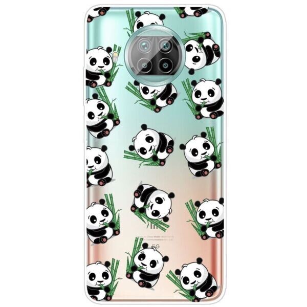 

Силиконовый (TPU) чехол Deexe Pretty Glossy для Xiaomi Mi 10T Lite - Pandas