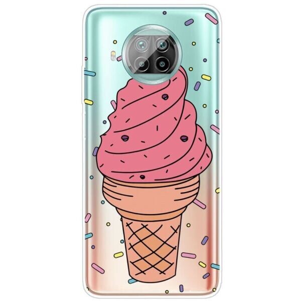 

Силиконовый (TPU) чехол Deexe Pretty Glossy для Xiaomi Mi 10T Lite - Big Ice Cream
