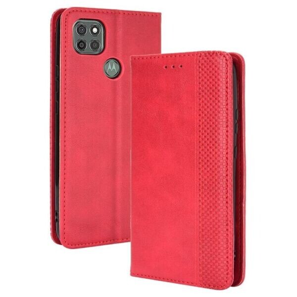 

Чехол Deexe Retro Style для Motorola Moto G9 Power - Red