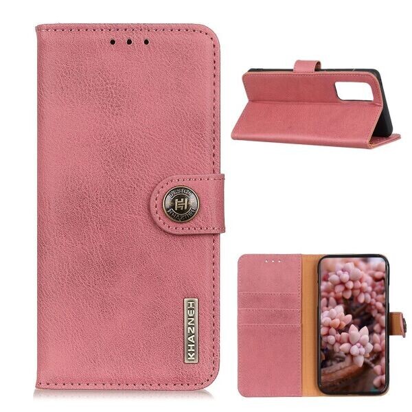 

Чехол-книжка KHAZNEH Wallet Cover для Huawei P Smart 2021 - Pink