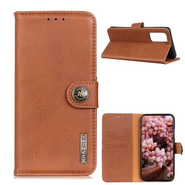 

Чехол-книжка KHAZNEH Wallet Cover для Huawei P Smart 2021 - Brown
