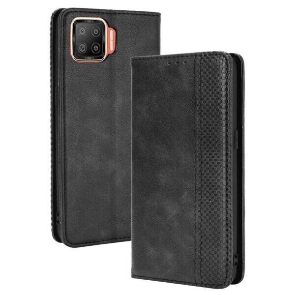 

Чехол Deexe Retro Style для OPPO A73 (2020) - Black