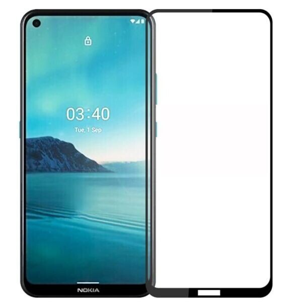 

Защитное стекло PINWUYO Full Glue Cover для Nokia 3.4 - Black