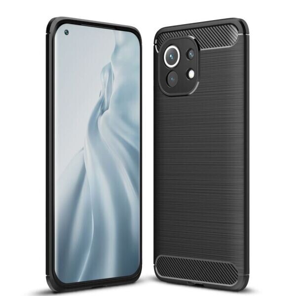 

Защитный чехол UniCase Carbon для Xiaomi Mi 11 - Black