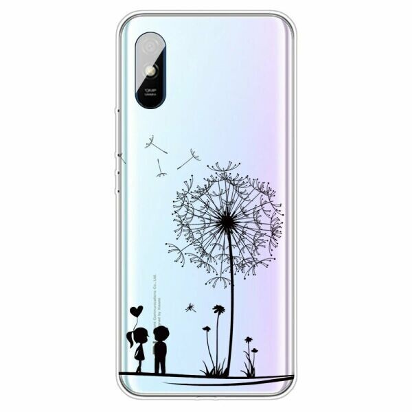 

Силиконовый (TPU) чехол Deexe Pretty Glossy для Xiaomi Redmi 9A - Boy and Girl