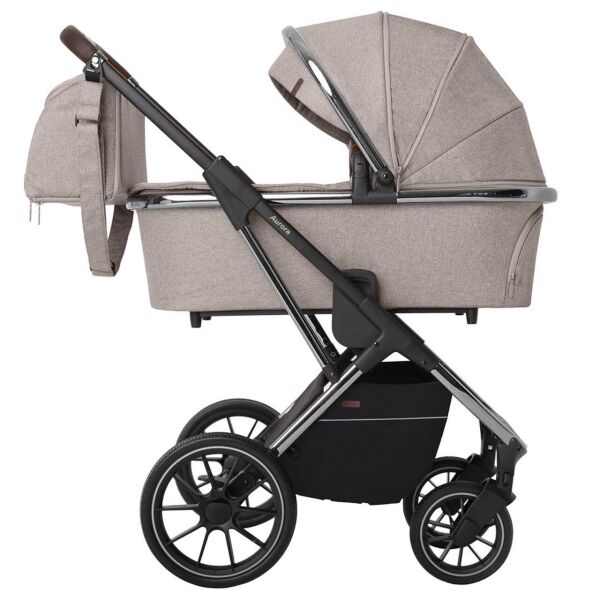 

Коляска детская универсальная с автокреслом CARRELLO Aurora CRL-6502/1 (3in1) Almond Beige +дождевик
