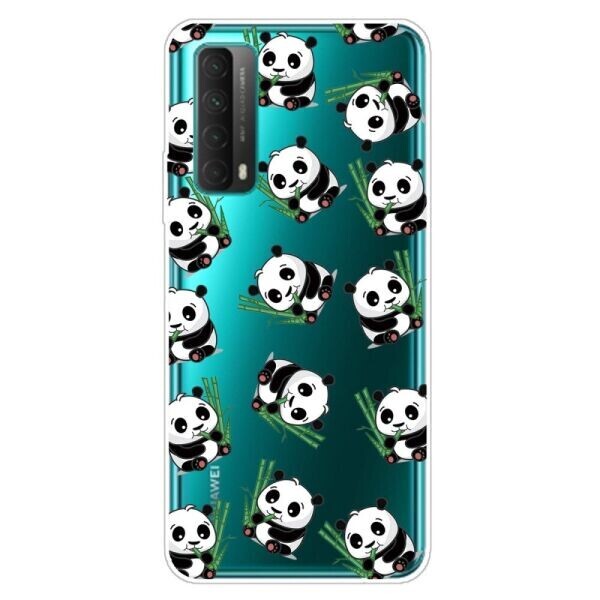 

Силиконовый (TPU) чехол Deexe Pretty Glossy для Huawei P Smart 2021 - Cute Panda