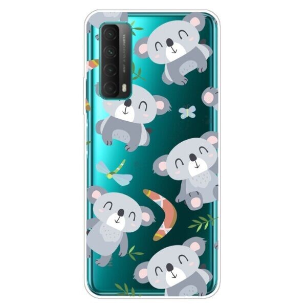 

Силиконовый (TPU) чехол Deexe Pretty Glossy для Huawei P Smart 2021 - Koala