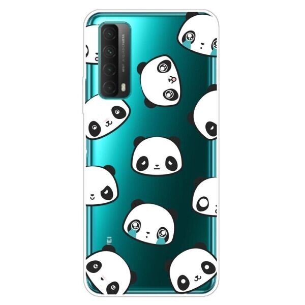

Силиконовый (TPU) чехол Deexe Pretty Glossy для Huawei P Smart 2021 - Pandas