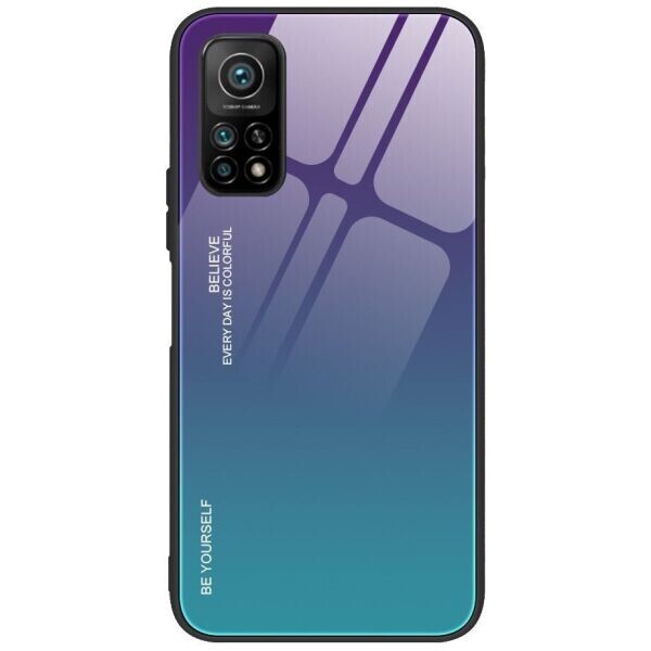 

Защитный чехол Deexe Gradient Color для Xiaomi Mi 10T / Mi 10T Pro - Blue / Green