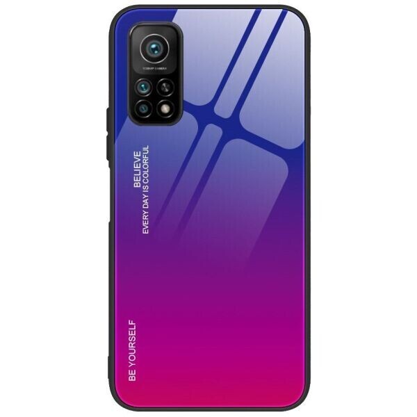 

Защитный чехол Deexe Gradient Color для Xiaomi Mi 10T / Mi 10T Pro - Dark Blue / Rose
