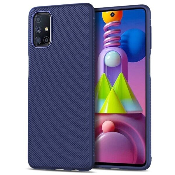

Защитный чехол UniCase Twill Soft для Samsung Galaxy M51 (M515) - Blue