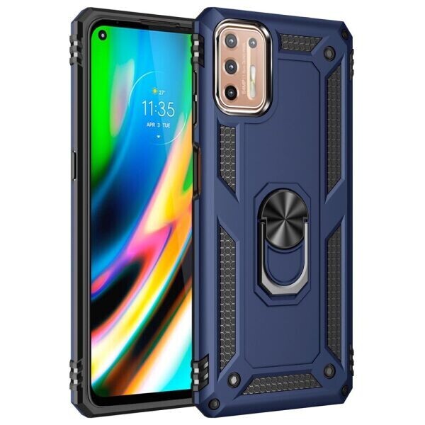 

Защитный чехол Deexe Armor Case для Motorola Moto G9 Plus - Blue