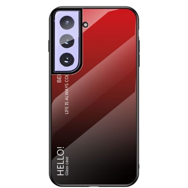 

Защитный чехол Deexe Gradient Color для Samsung Galaxy S21 - Red / Black